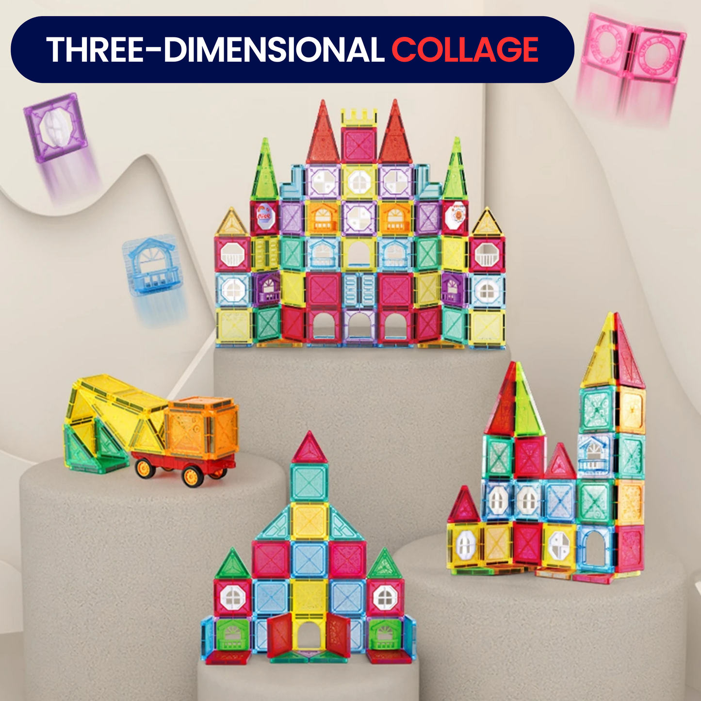 MyFinna | Magnetic Building Tiles