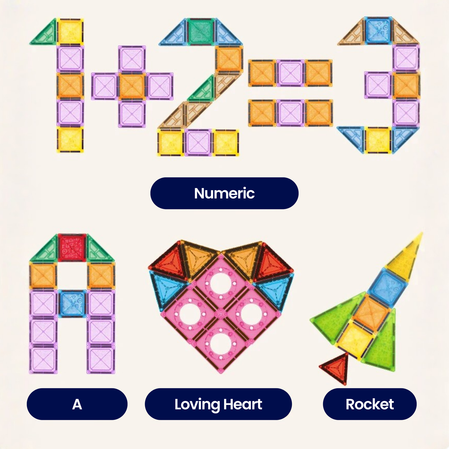 MyFinna | Magnetic Building Tiles