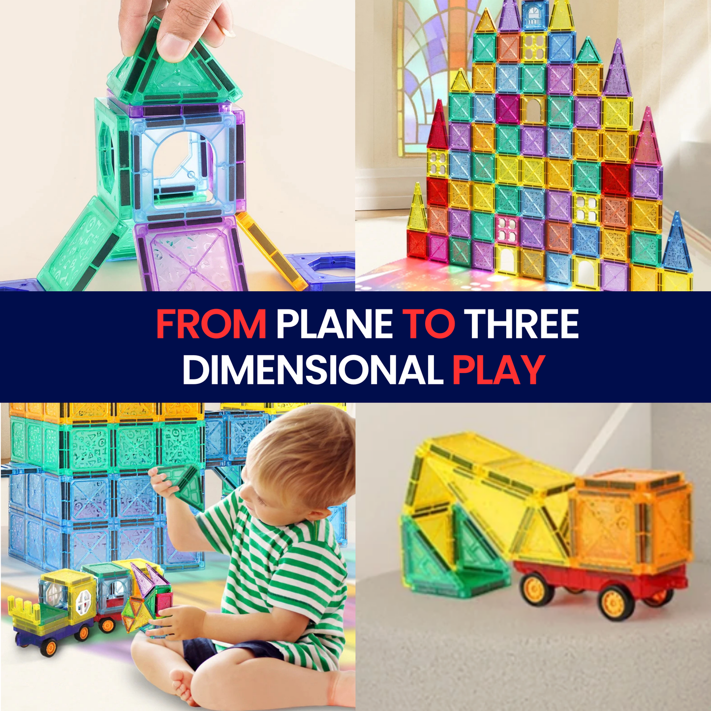 MyFinna | Magnetic Building Tiles