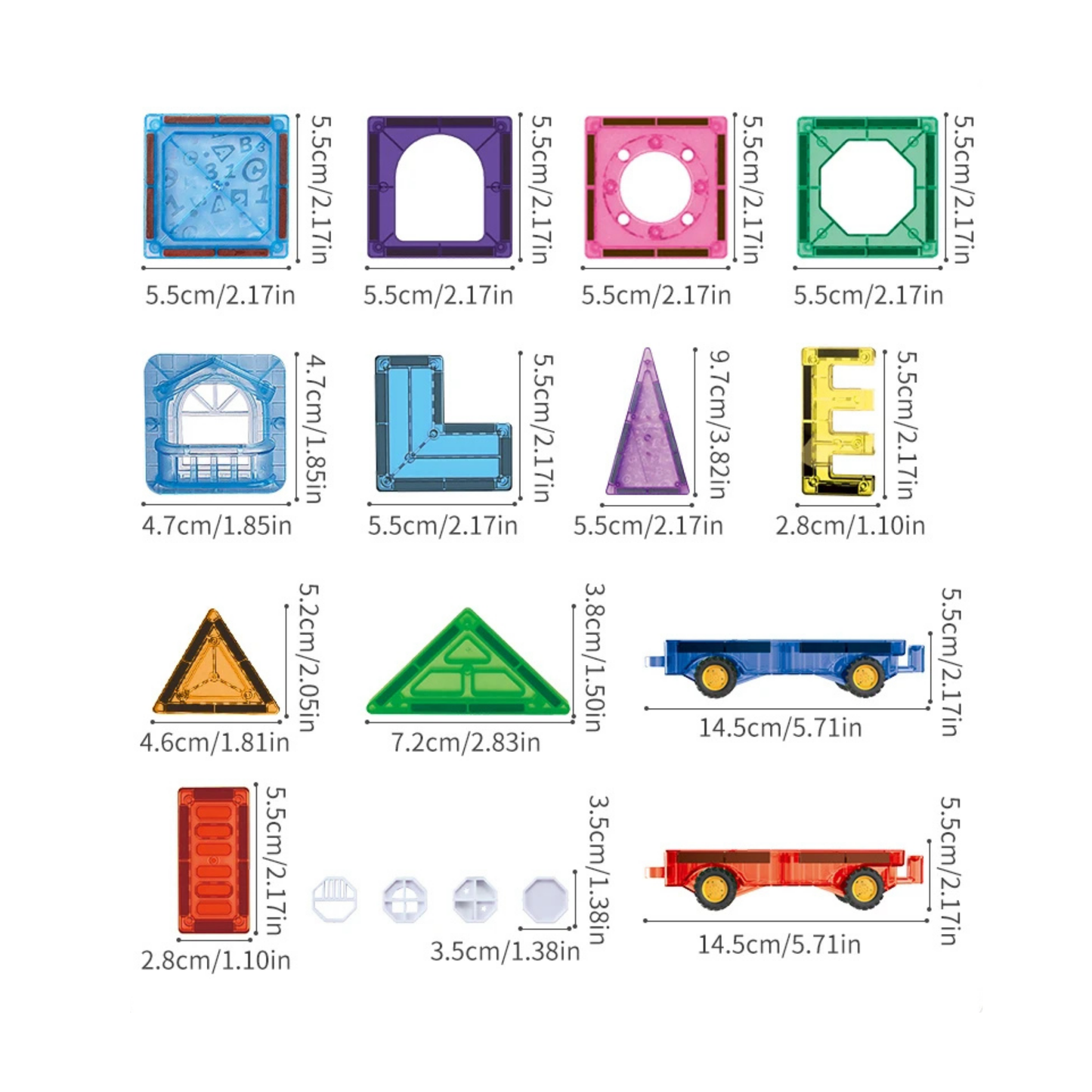 MyFinna | Magnetic Building Tiles
