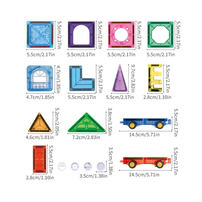 MyFinna | Magnetic Building Tiles
