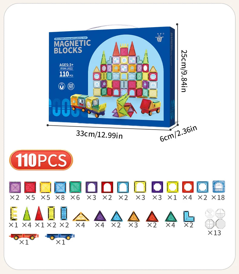 MyFinna | Magnetic Building Tiles
