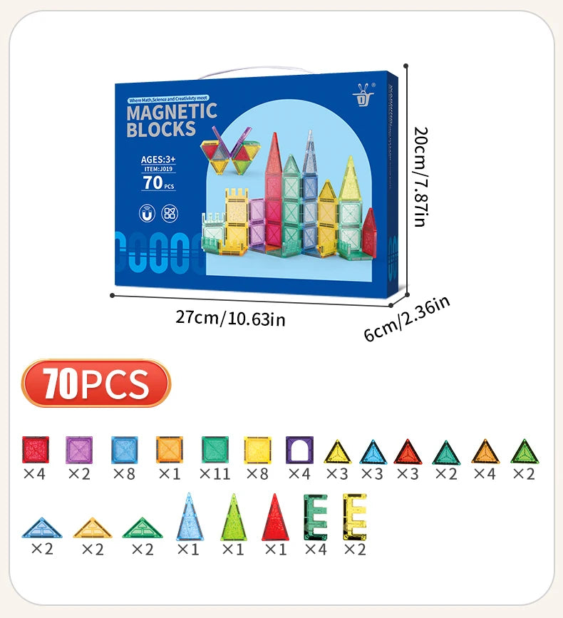 MyFinna | Magnetic Building Tiles